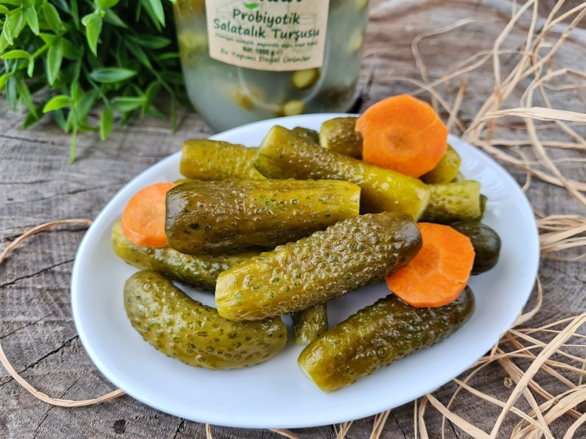 Probiyotik Salatalık Turşusu Lakto Fermente (1kg)
