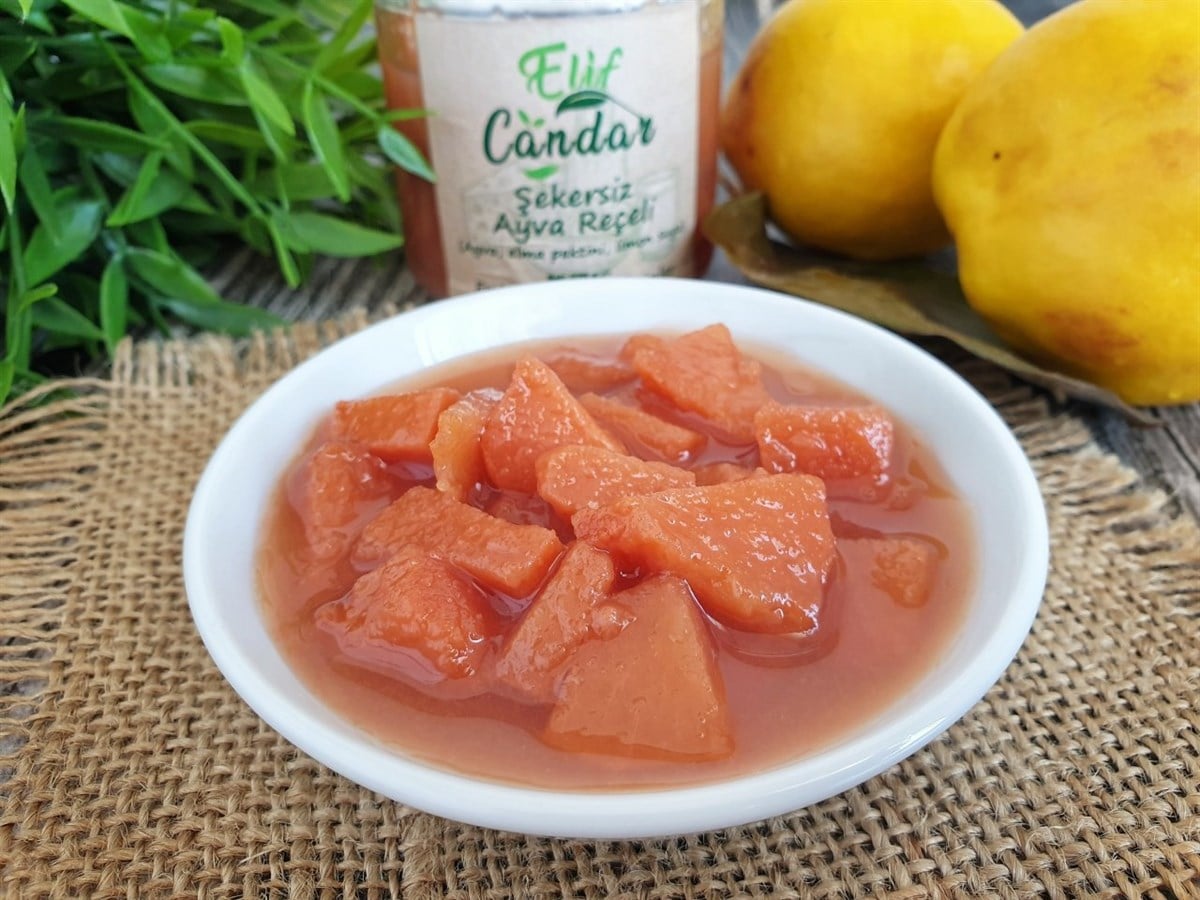 Şekersiz Ayva Reçeli (220gr)