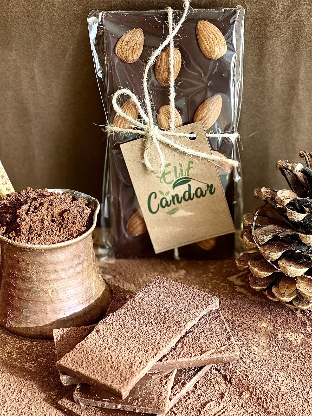 Şekersiz Bitter Bademli (120gr)