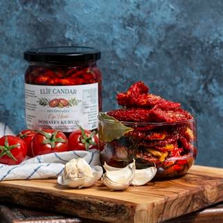 Zeytinyağlı Ege Usülü Domates Kurusu (Net 370 gr)