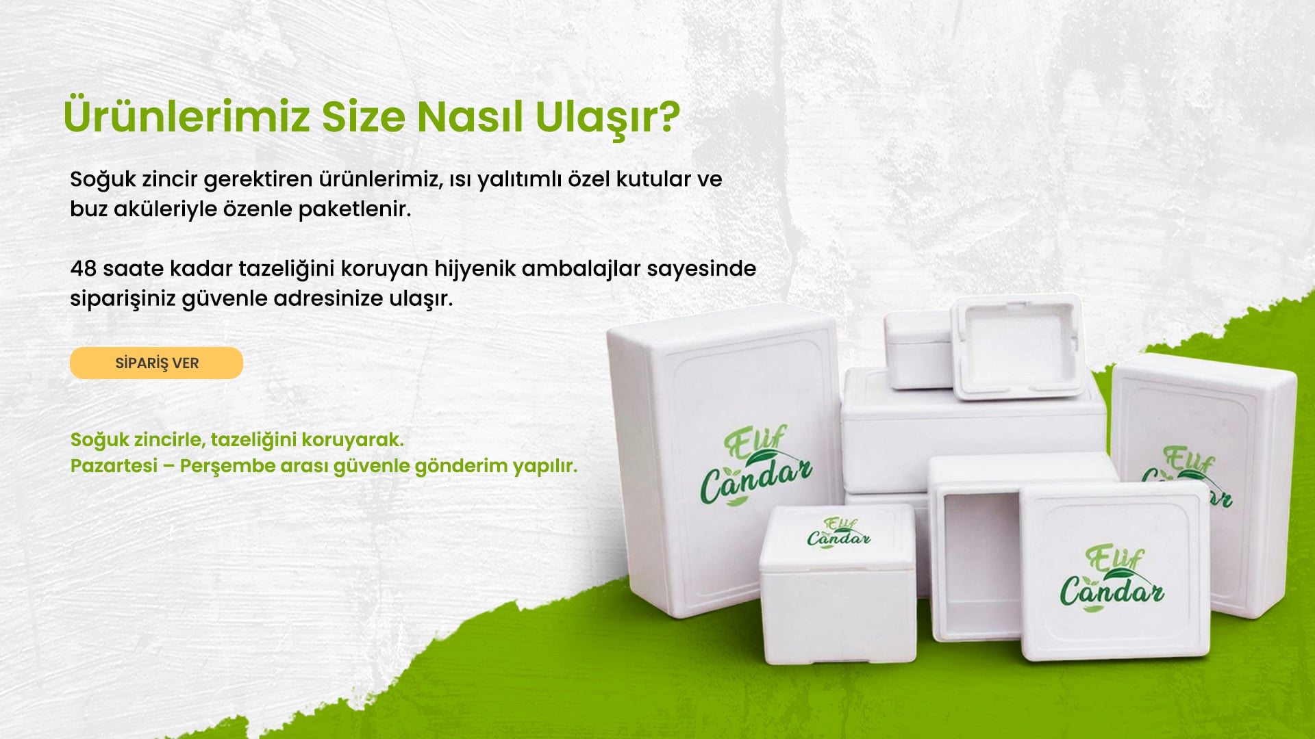 Ürünlerimiz Size Nasıl Ulaşır