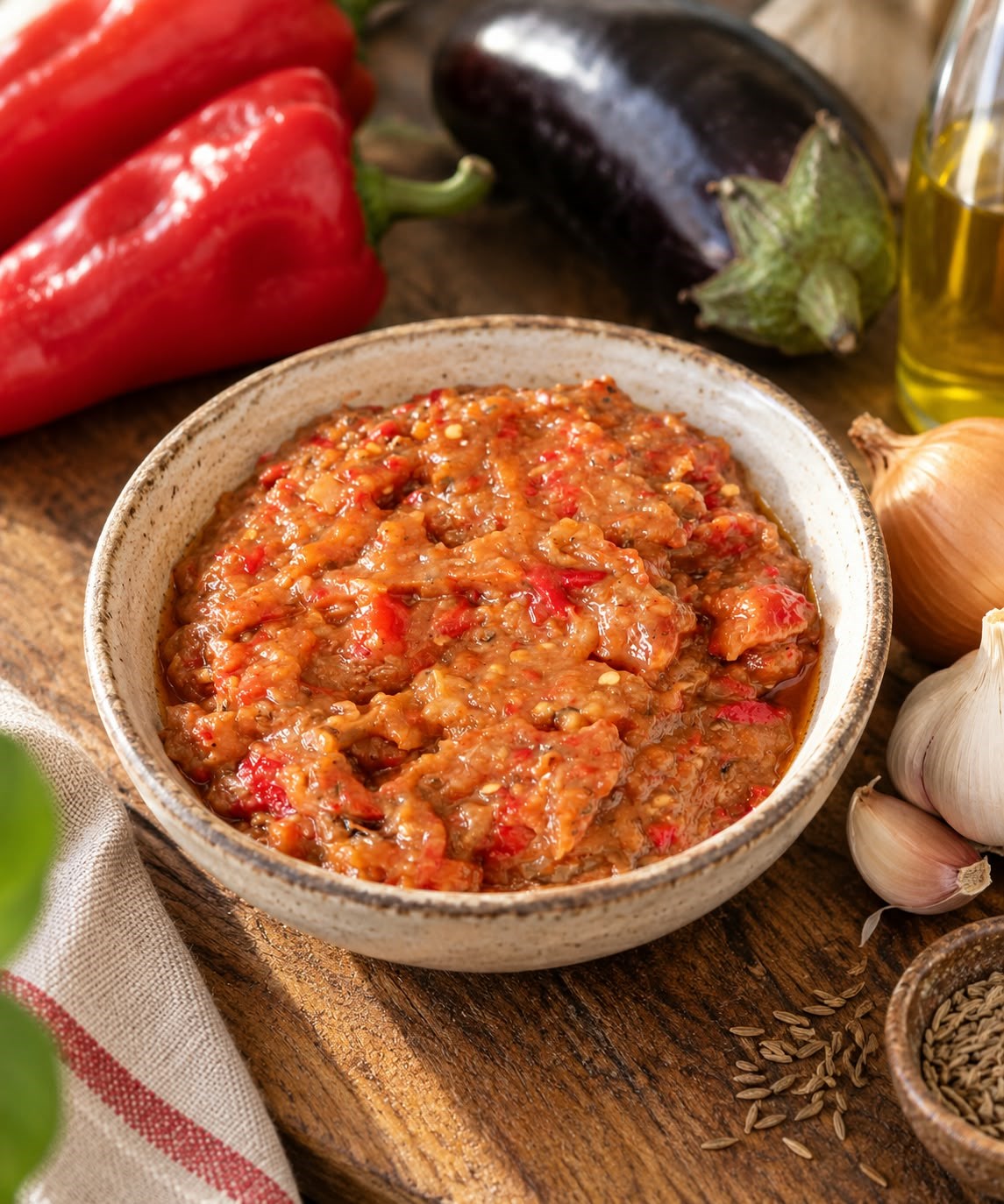 Aç Bitir Sos - Biberli Patlıcanlı Kahvaltılık Sos (200 gr)