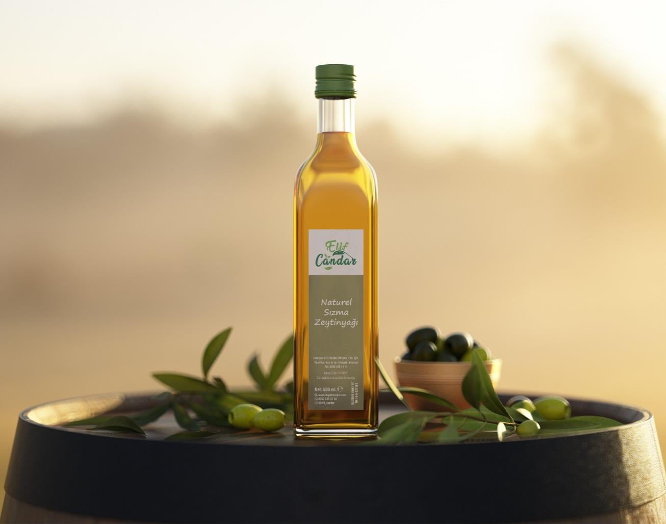 Doğal sızma zeytinyağ (500 ml )