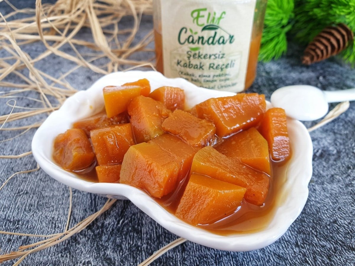 Şekersiz Bal Kabağı Reçeli (220gr)