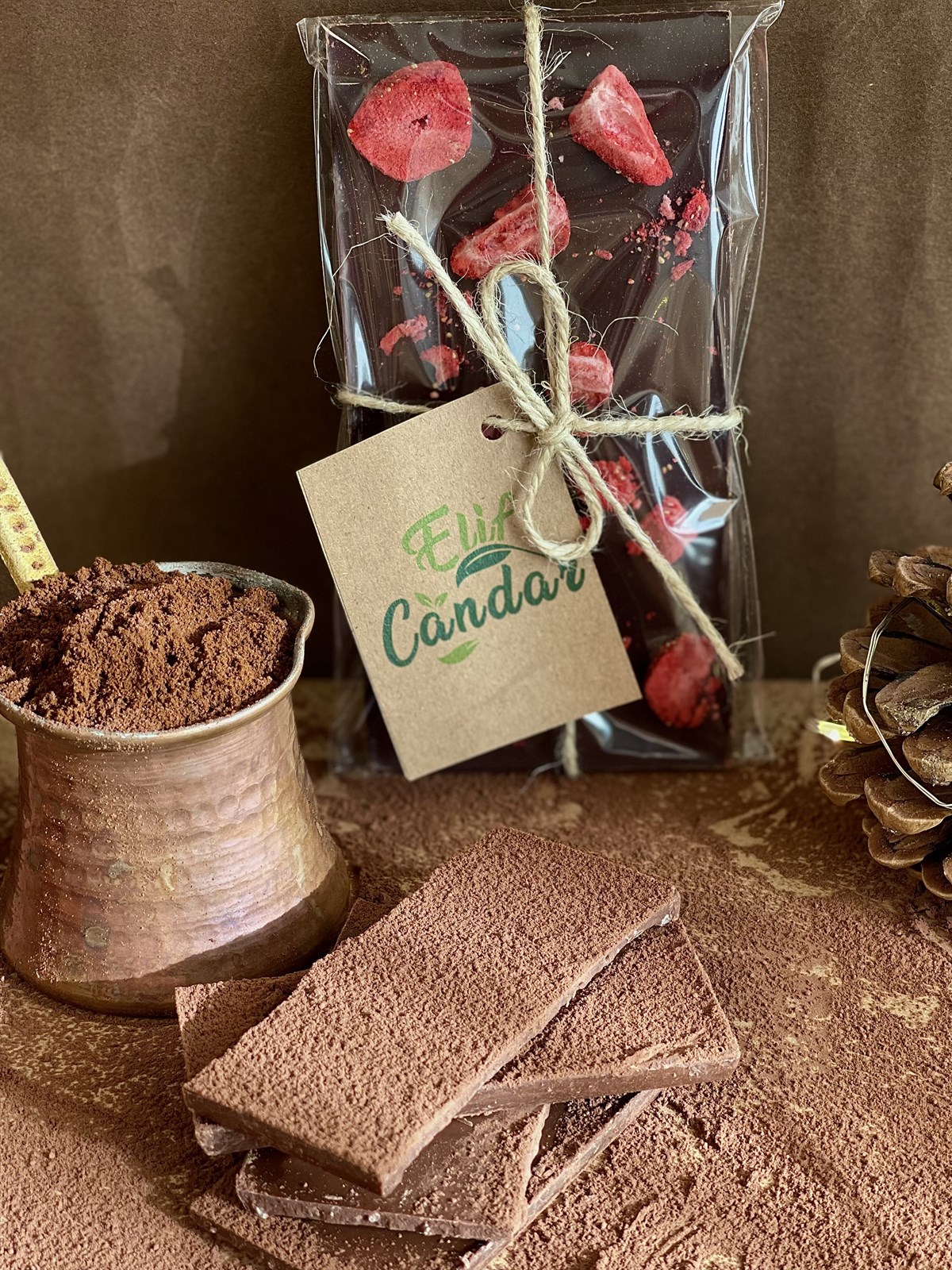 Şekersiz Bitter Çilekli (120gr)