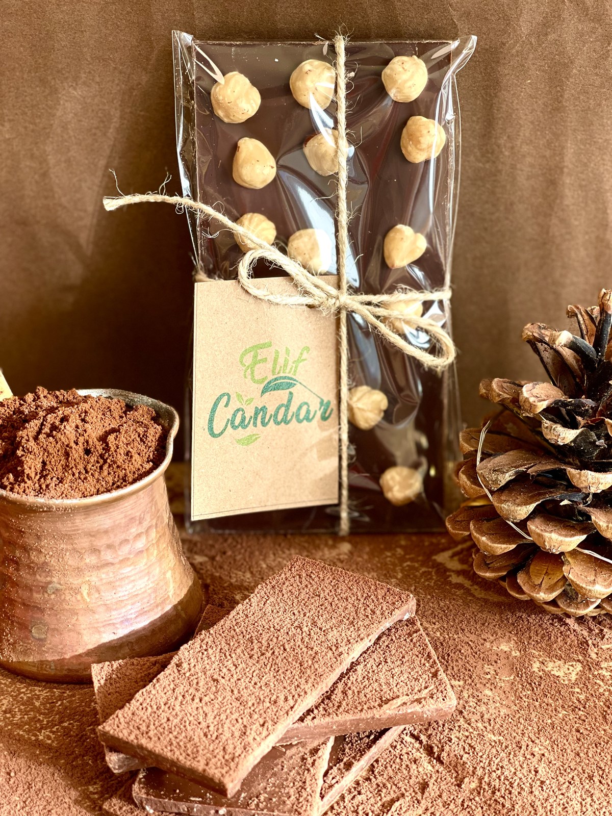 Şekersiz Bitter Fındıklı (120gr)