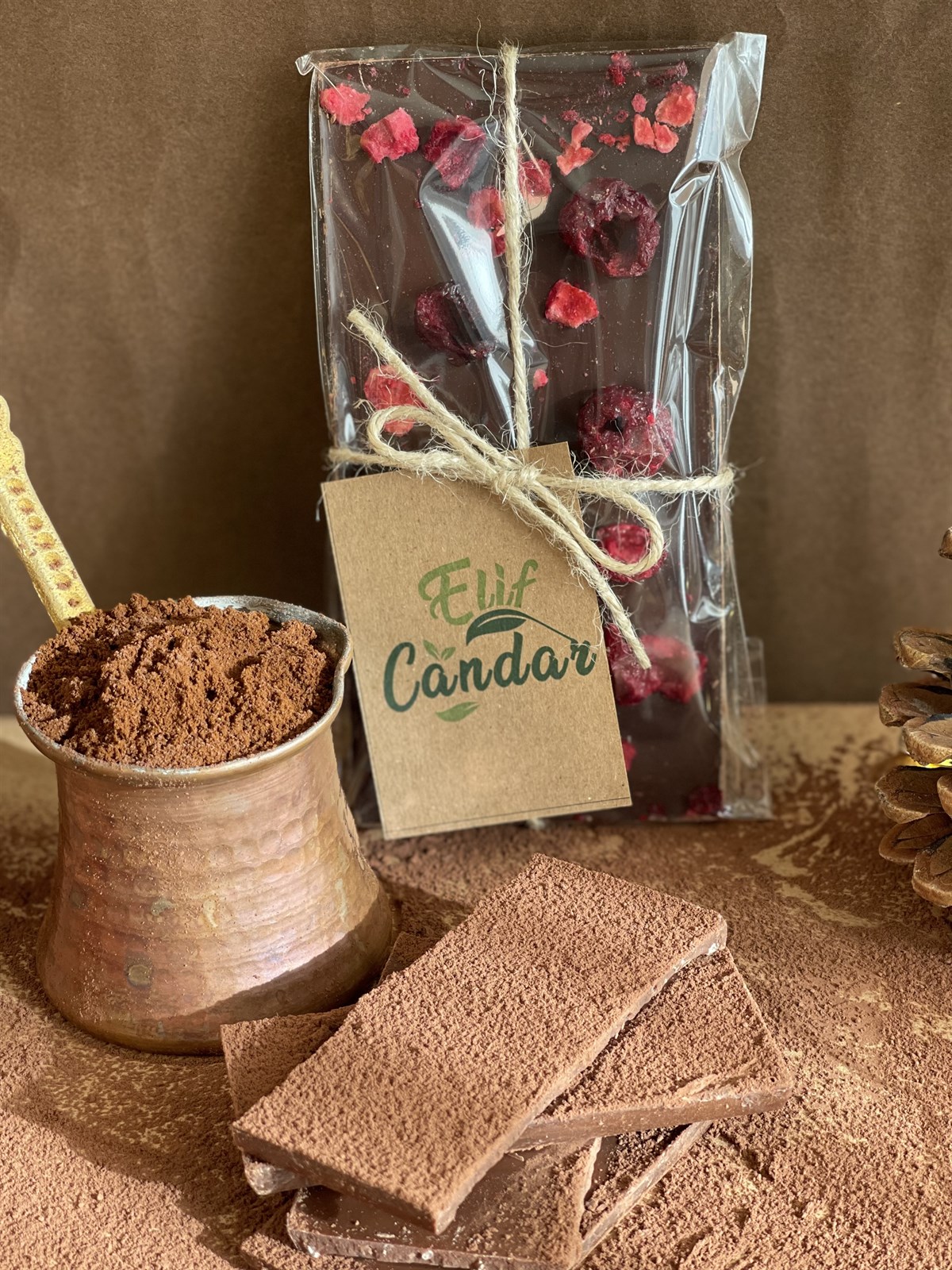 Şekersiz Bitter Vişneli (120gr)