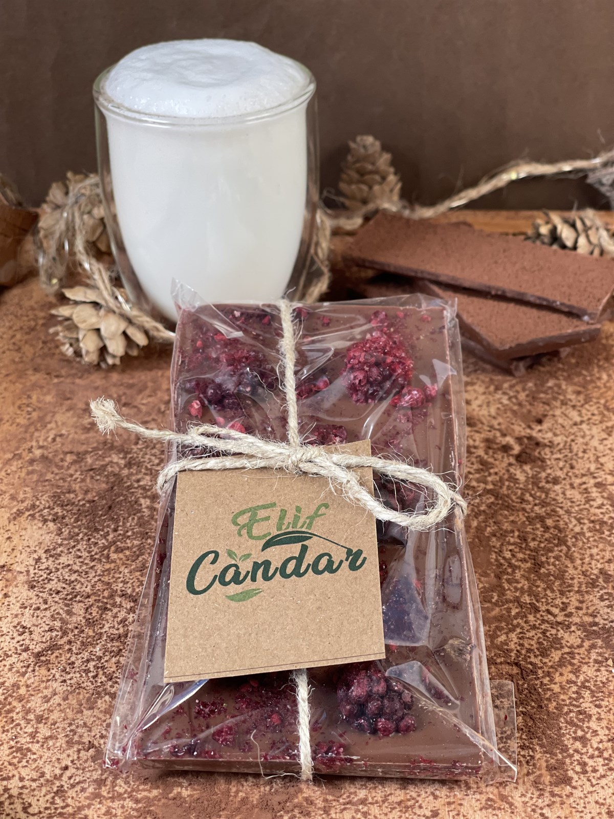 Sütlü Böğürtlenli (120gr)