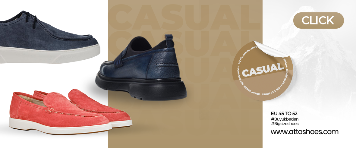 ATTO - Big Size Casual Shoes