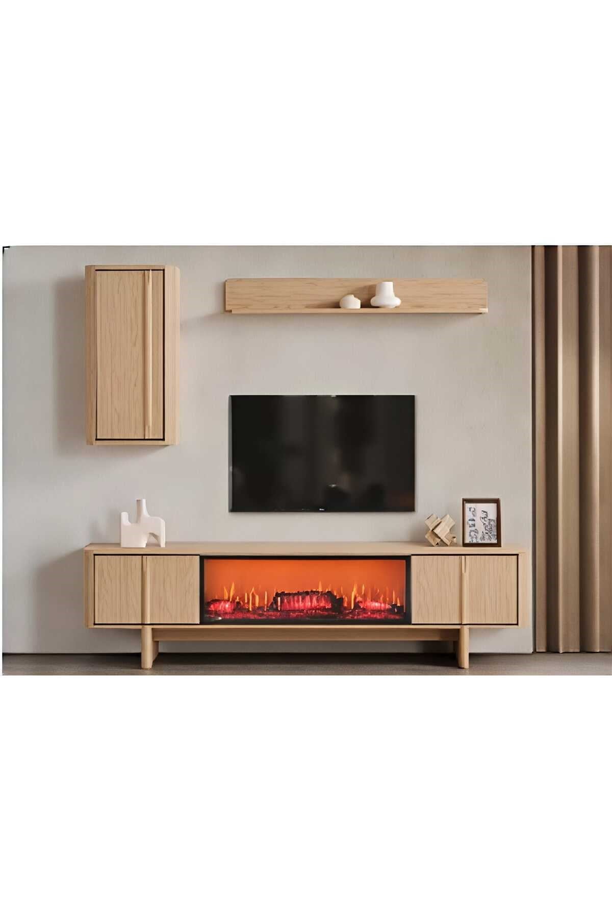 STİL TV ÜNİTESİ (ŞÖMİNE OPSİYONEL)
