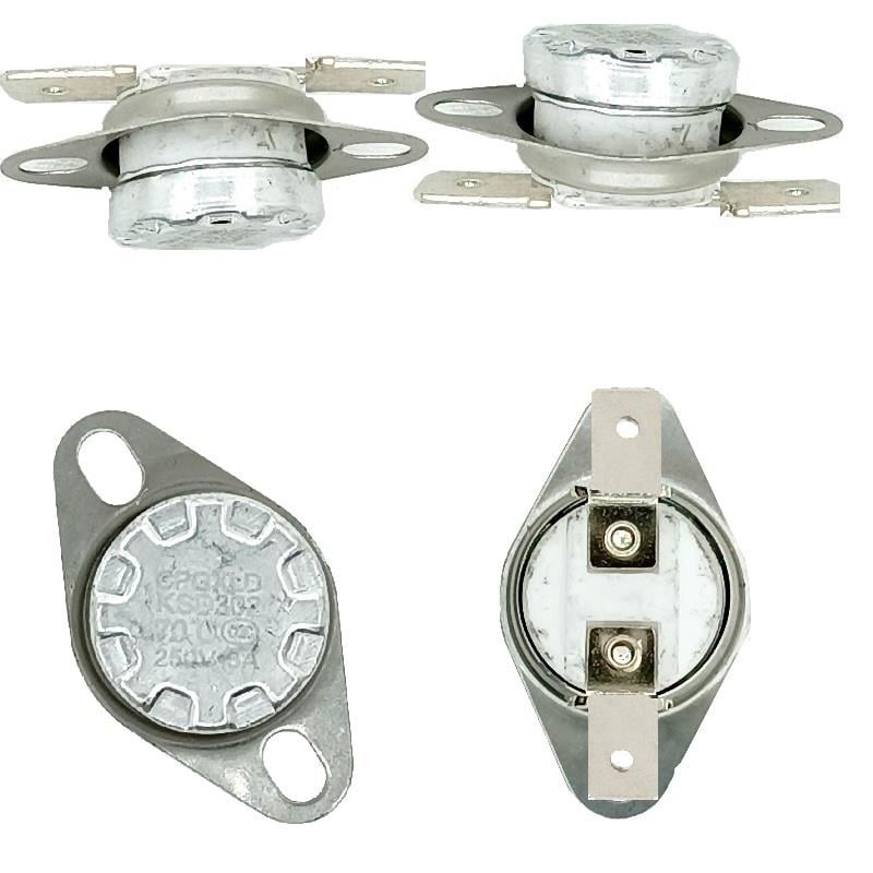 10 Adet KSD302 70C 16A Limit Termostat 