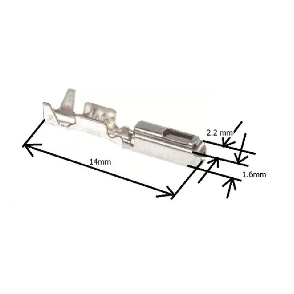 Fiatextra 100 Adet Egea Kamera / Linea Ecu Pini (14x2.2x1.6mm)