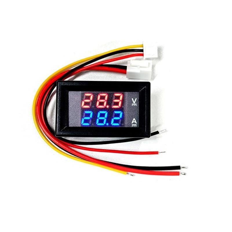 YATE10 DC 0-100V 0-10A Voltampermetre