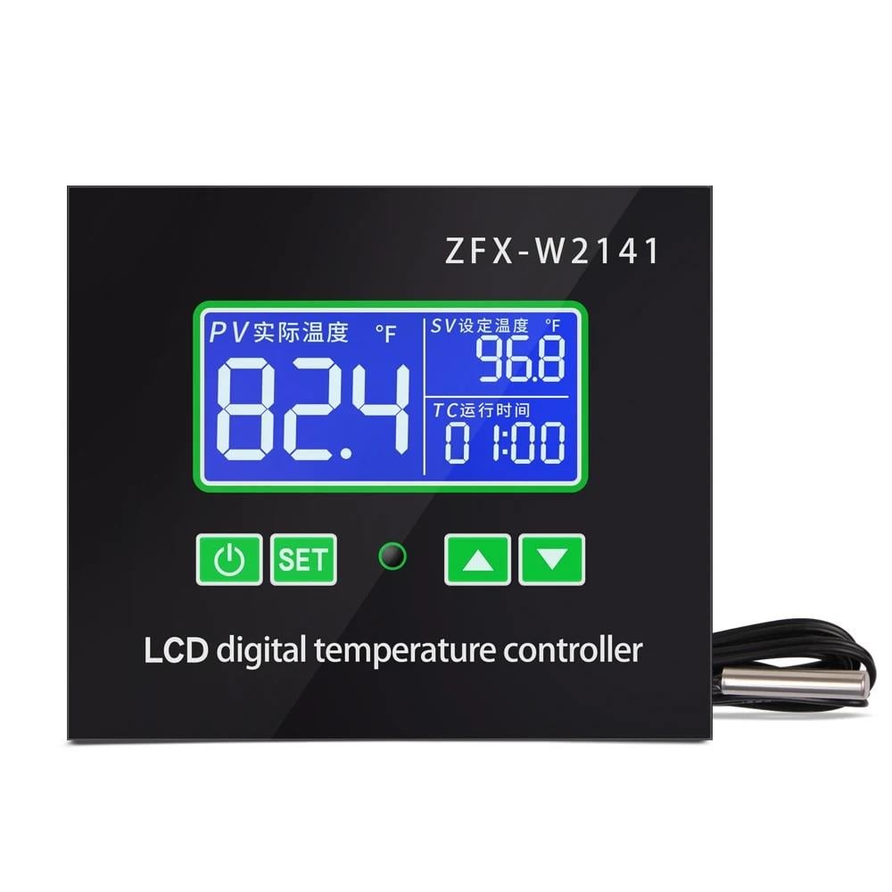 YATE10 W2142-220V/7A PID Kontrollü Termostat