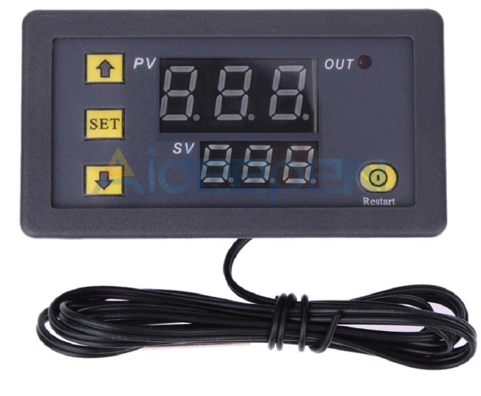 50 adet W3230 10 A 220V termostat