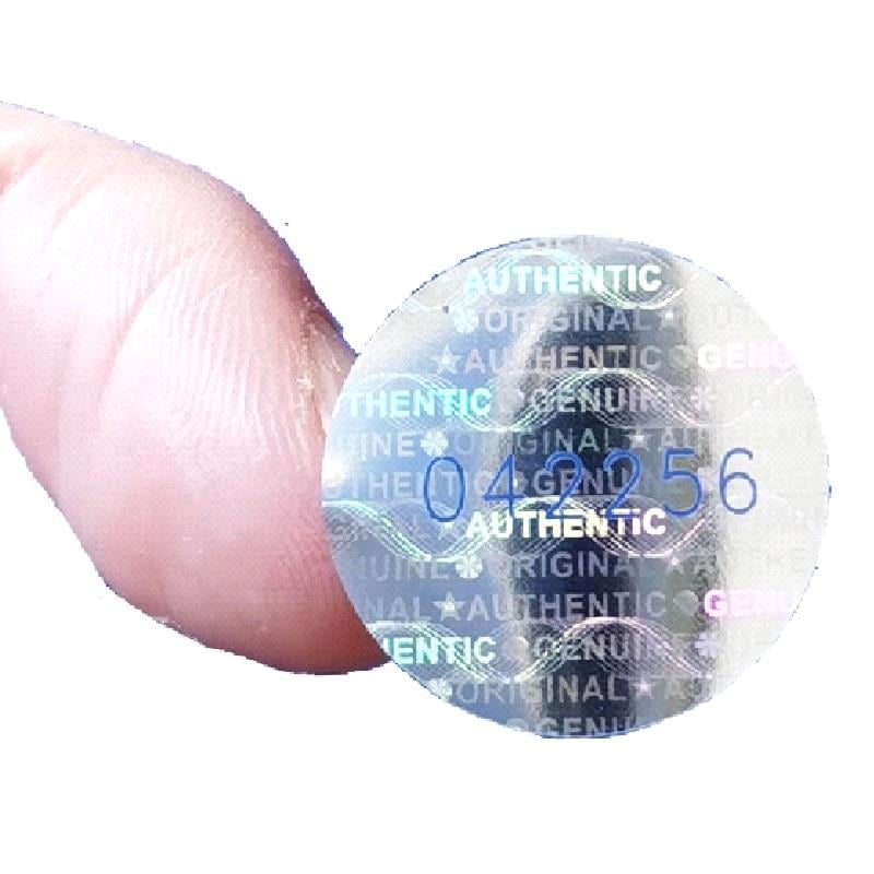 560 Adet 20mm Holgramlı Garanti Etiketi Seri Numaralı