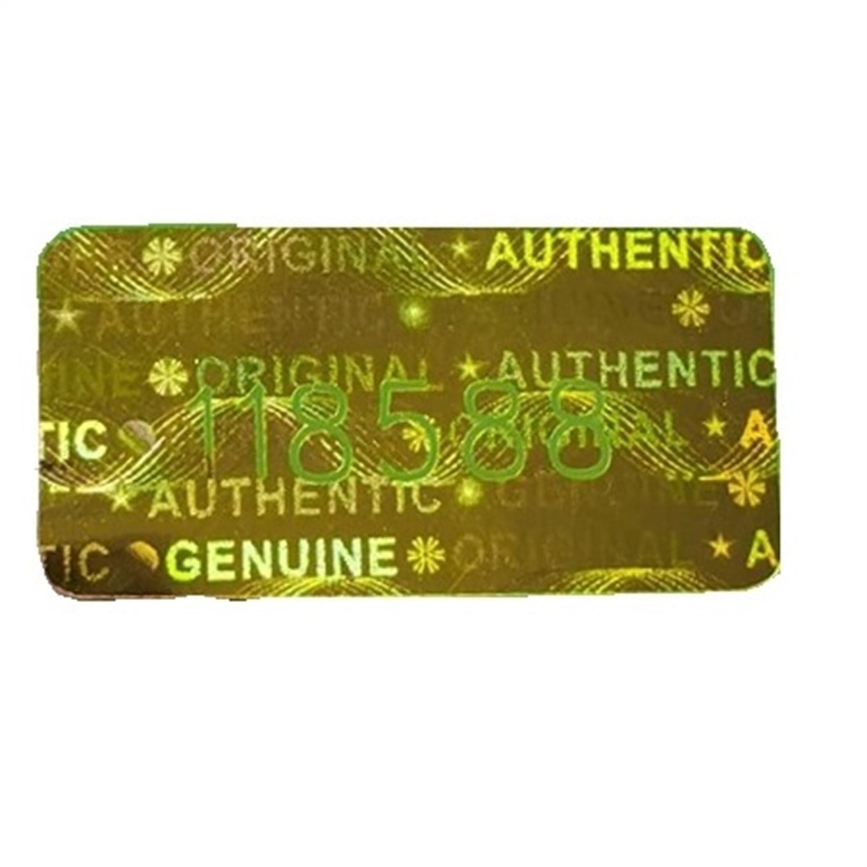 980 adet 1x2cm Hologramlı Garanti Etiketi Seri Numaralı 