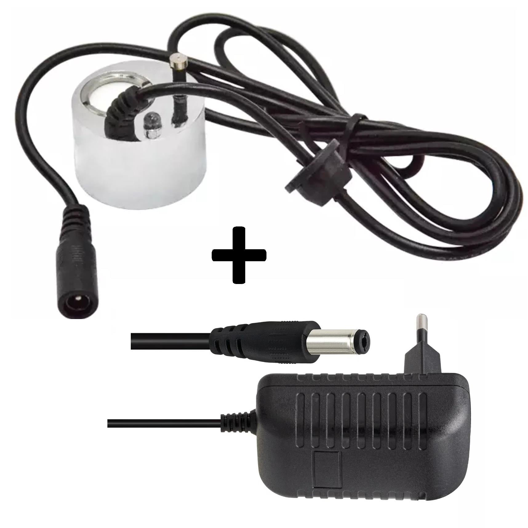 Metal Soğuk Buhar Üreteci, Kuluçka Nem Nozulu 24v+Adaptör