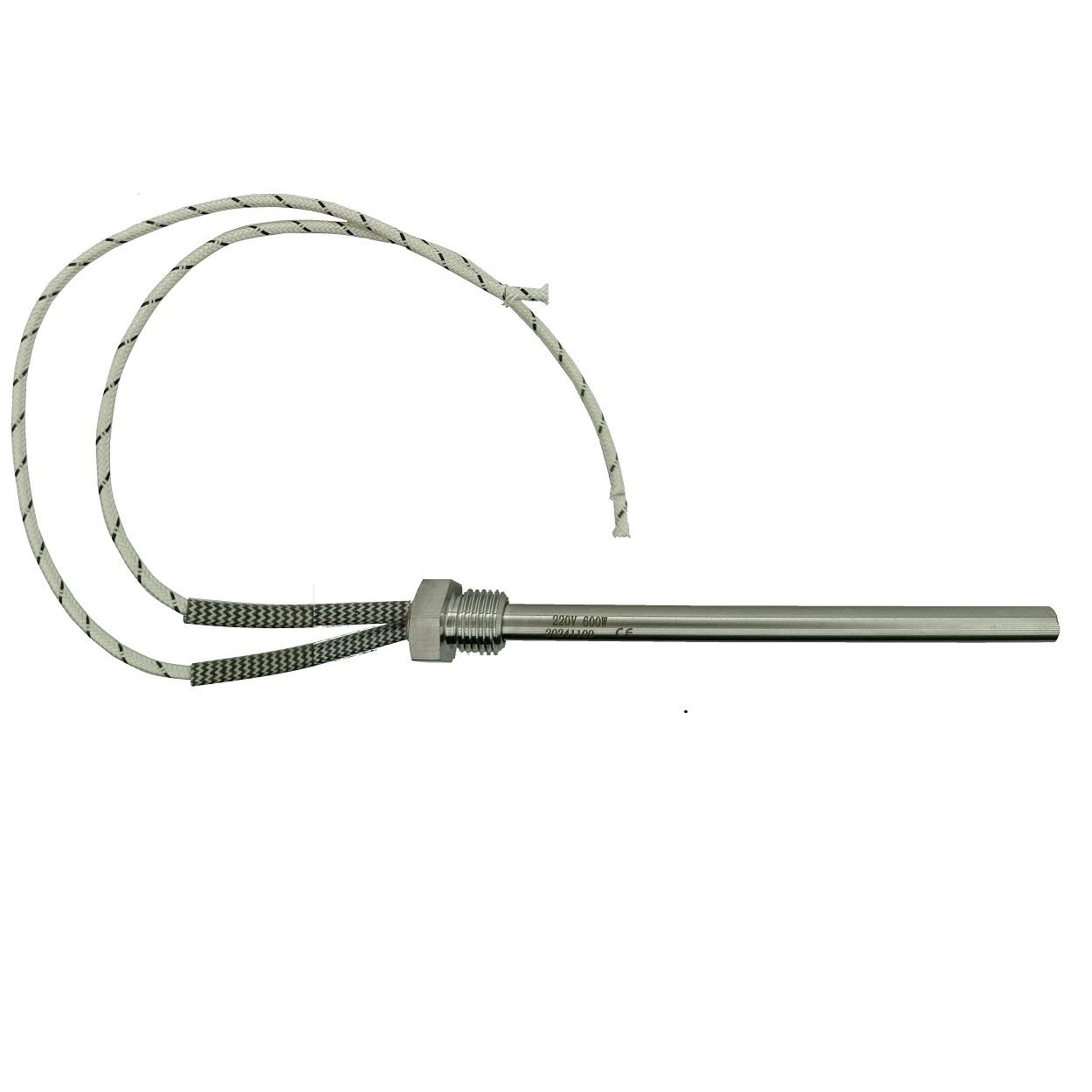 Yate10 1/2 Diş Çaplı 220Volt 600W Radyatör,Petek,Tank Isıtıcı Paslanmaz Çubuk Rezistans