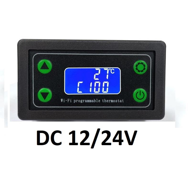 Yate10 Smart Wifi DC12/24V 30A Termostat/ Timer