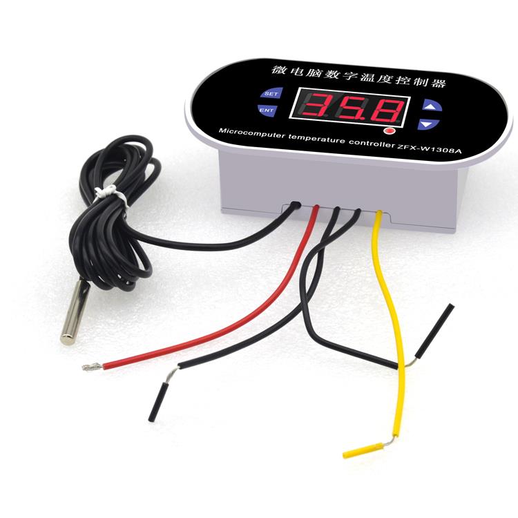 Yate10 W1308A 220V 10A -30~+200C Termostat