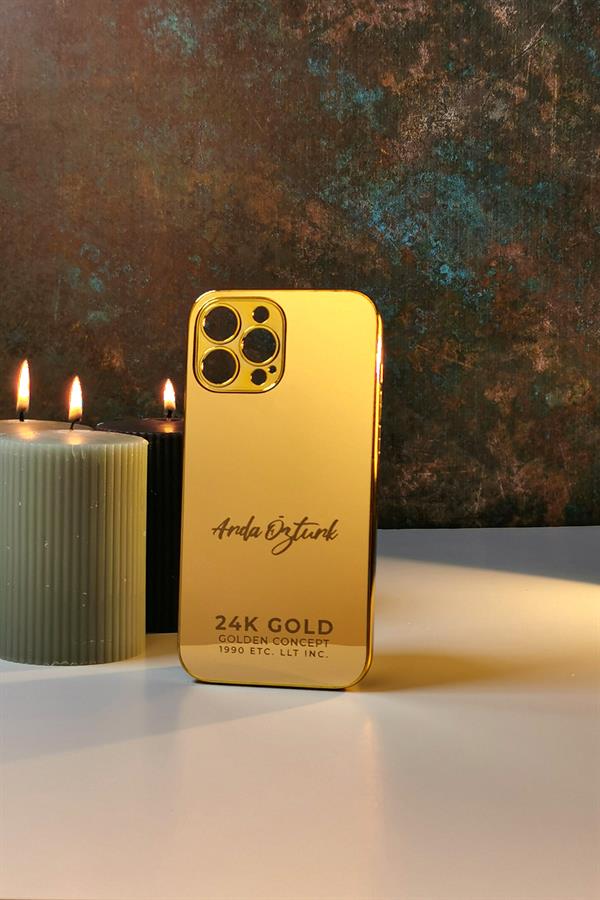 24K Gold Luxury Edition Kişiye Özel Telefon Kılıfı