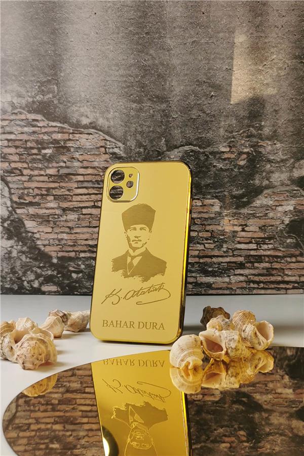 Atatürk Tasarımlı  Kişiye Özel Telefon Kılıfı