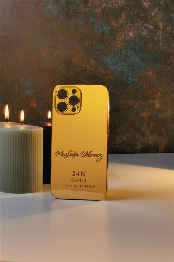 24K Gold Made in London 2021 Kişiye Özel Telefon Kılıfı