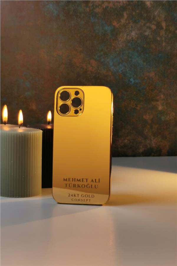 24KT Gold Concept Kişiye Özel Telefon Kılıfı