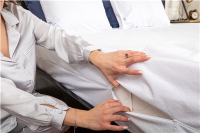 Fermuarlı Pamuk Yatak Koruyucu