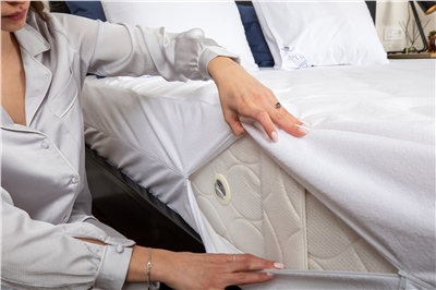 Fermuarlı Pamuk Yatak Koruyucu