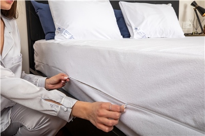 Fermuarlı Pamuk Yatak Koruyucu