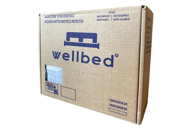 Fitted Jakarlı Kapitone Yatak Koruyucu