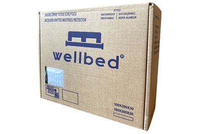 Fitted Jakarlı Kapitone Yatak Koruyucu