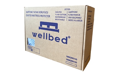 Fitted Pamuk Kapitone Yatak Koruyucu