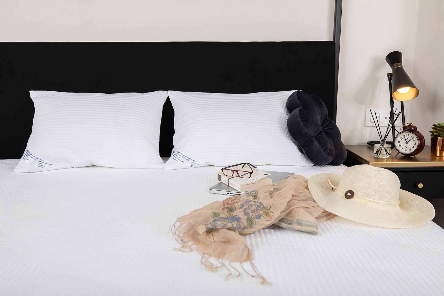 wellbed® FITTED JAKARLI KAPİTONE YATAK KORUYUCU