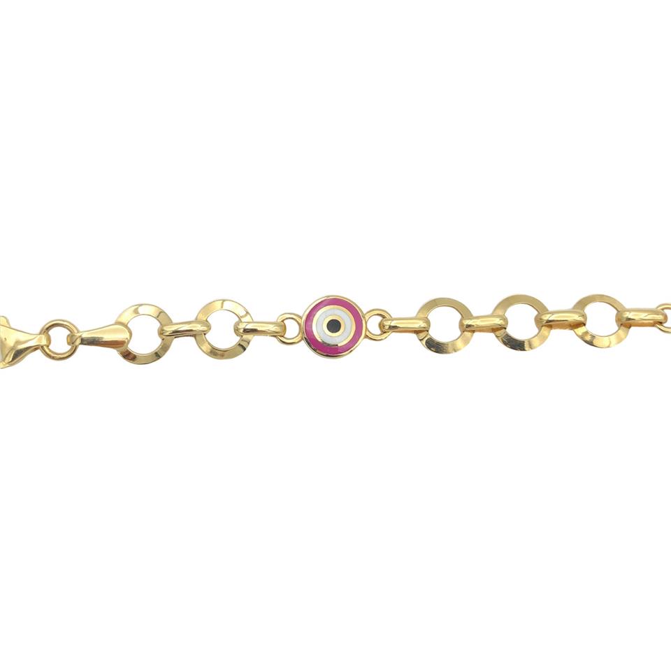 Uğuc Böcekli Nazar Boncuklu Çocuk Bilekliği