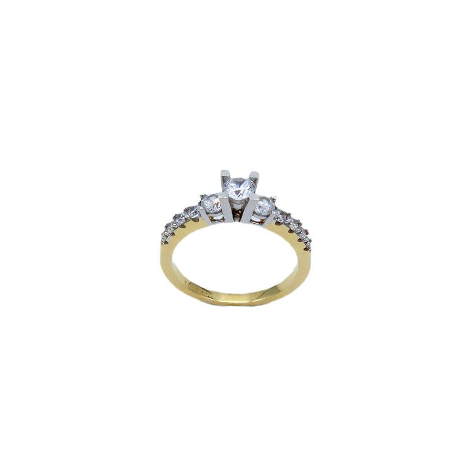 Taşlı Altın Yüzük