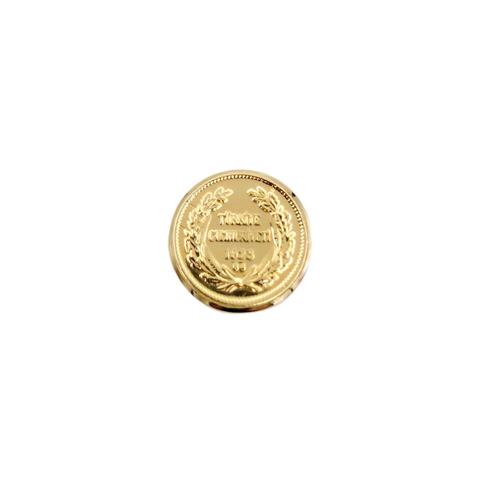 Lira Baskılı Altın yüzük