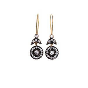 Taşlı Tasarım Küpe