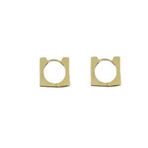 Taşlı Altın Küpe