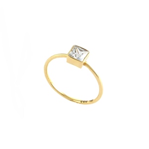 Baget Taşlı Eklem Yüzüğü