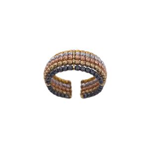 Renkli Dorika Altın Yüzük