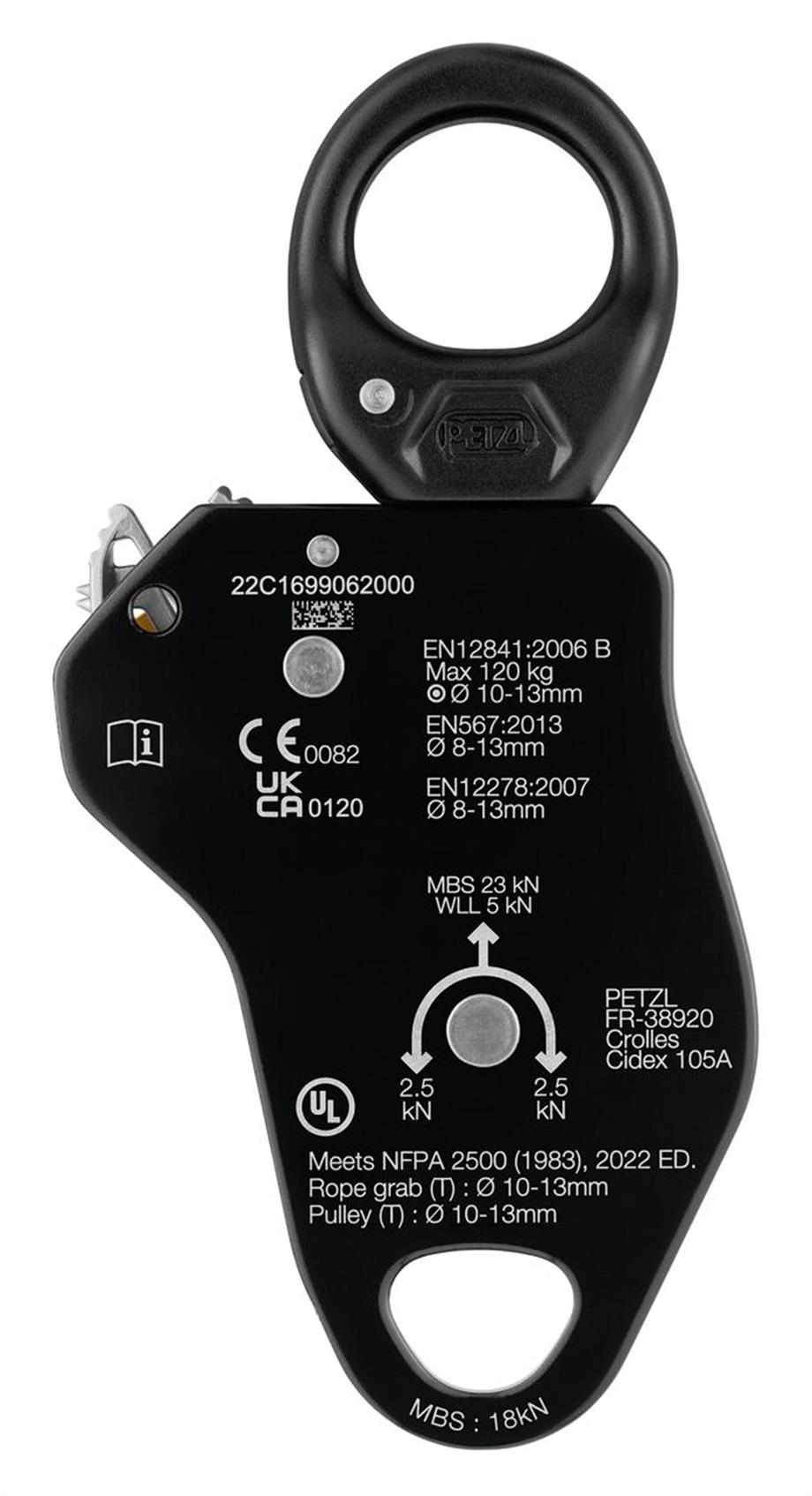 PETZL PRO TRAXION Kilitli Makara