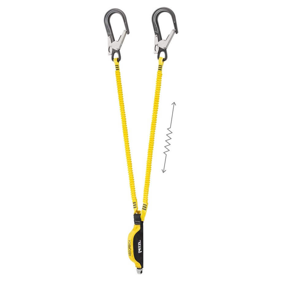 PETZL ABSORBICA-Y MGO Lanyard - Avrupa Versiyonu