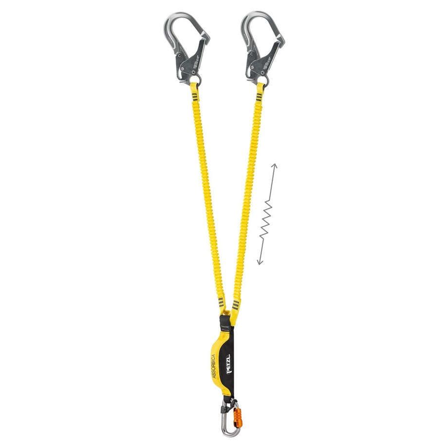 PETZL ABSORBICA-Y MGO Lanyard - Uluslararası Versiyon