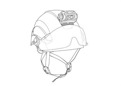 PETZL HELMET ADAPT Kask Montaj Aparatı