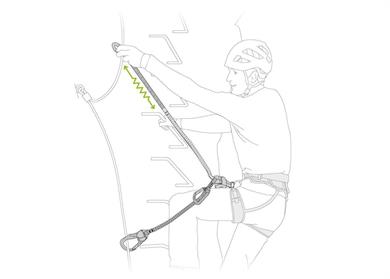 PETZL SCORPIO EASHOOK Lanyard