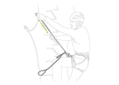 PETZL SCORPIO VERTIGO SW Lanyard