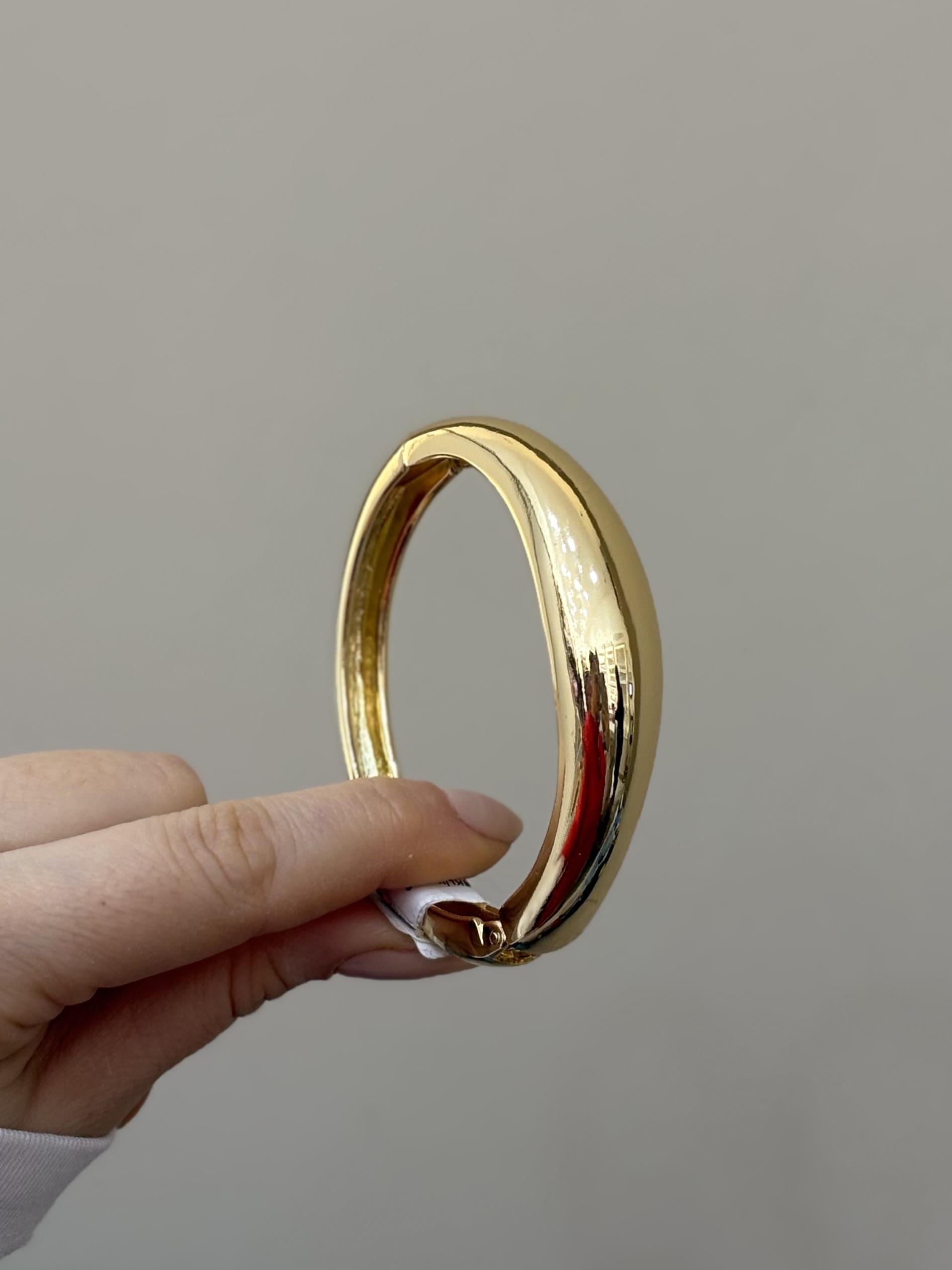 Kelepçe Bileklik Gold Renk